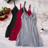 Vareena - Lace Trim Cami Sleep Dress